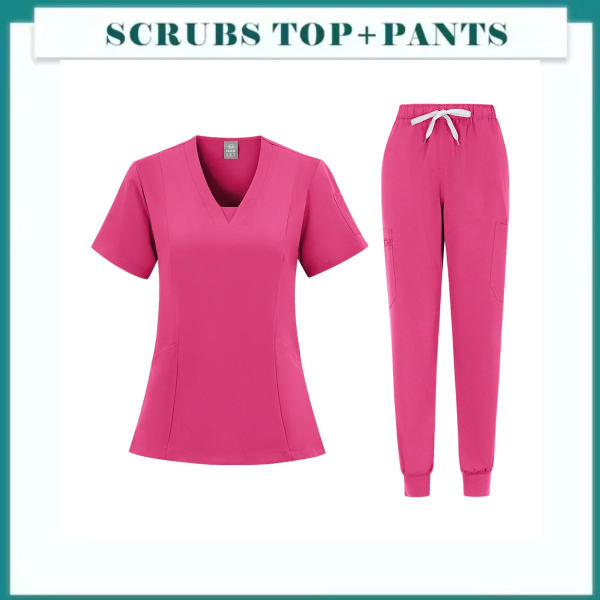 Scrub Sets Uniform Women Joggers Hospital Accessories Medical Surgical Gown Pharmacy Healthcare Work Wear Unisex Mens Scrub Soft