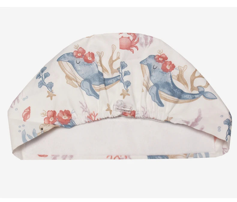 Scrub Caps for Long Hair Premium Surgical Cap Cheap Pharmacy Work Hat  Pet Clinic Doctors Dentist Nursing Cap with Buttons K1030