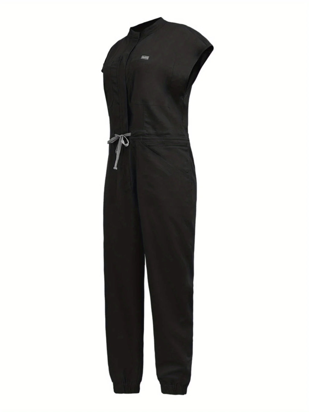 Comprehensive Training Outfit Scrubs Set Uniform Jogger Suit Stretch with Multi Pocket for Esthetician Workwear Jumpsuit