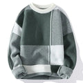 Winter Handsome Plaid Sweater Men Harajuku Mens Jumper Thick Warm Turtleneck Pullover Men High Quality Male Christmas Sweaters