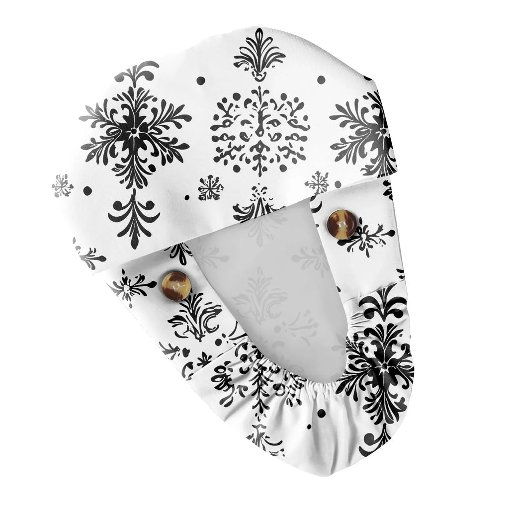 Christmas scrubs caps Pet shop hats Beauty Cleaning cap Wholesale prices cotton pet grooming nursing scrubs work cap