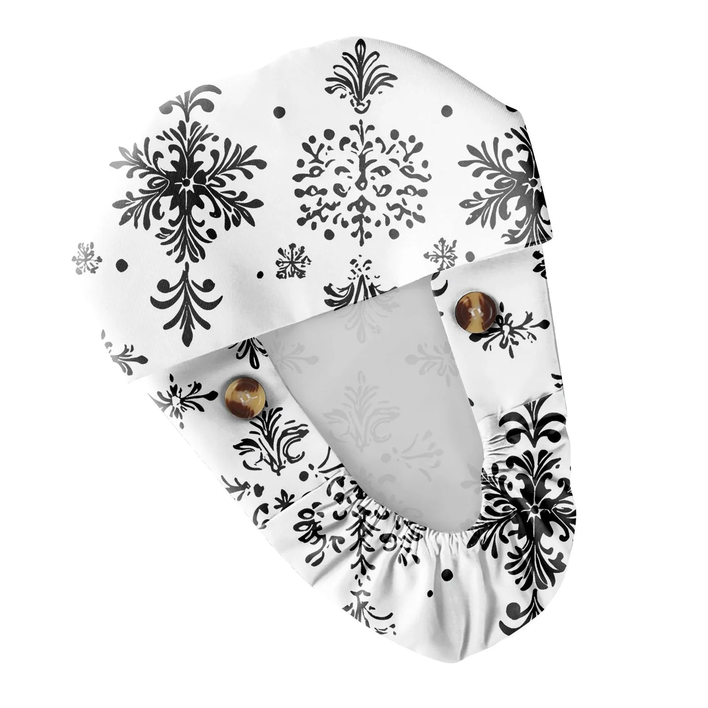 Christmas scrubs caps Pet shop hats Beauty Cleaning cap Wholesale prices cotton pet grooming nursing scrubs work cap