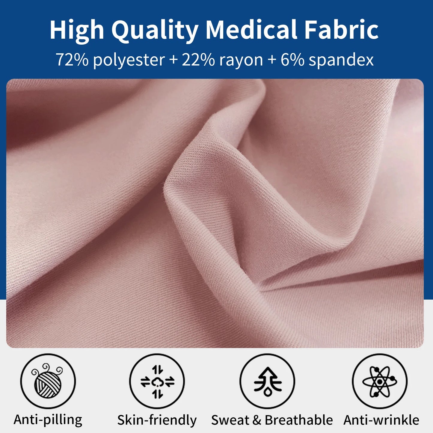 Spring Autumn Scrubs Uniform Hot Sale Custom Logo Long Sleeved Medical Hospital Sets Scrubs Woman Suit Veterinary Nurse Uniforms