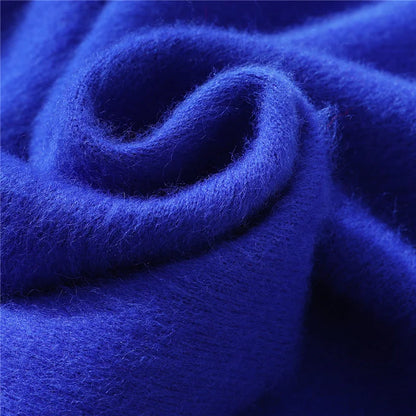 Autumn Winter Sweater Pullover Women's Clothing 100% Mink Cashmere Sweater Pullover O-Neck Basic Long Sleeve Warm Fleece Knitted