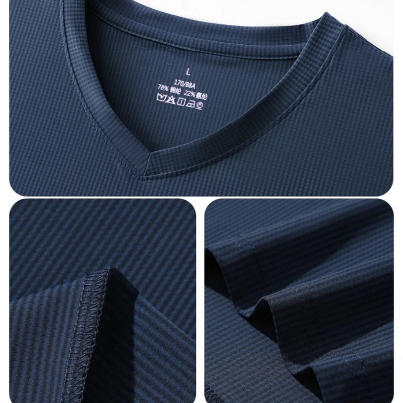 Plus Size 9xl 150kg T-Shirts Men Oversized Short Sleeve Tshirts 2025 Summer Quick Dry Men's T-Shirt Large Tee Tops 6xl 7xl 8xl