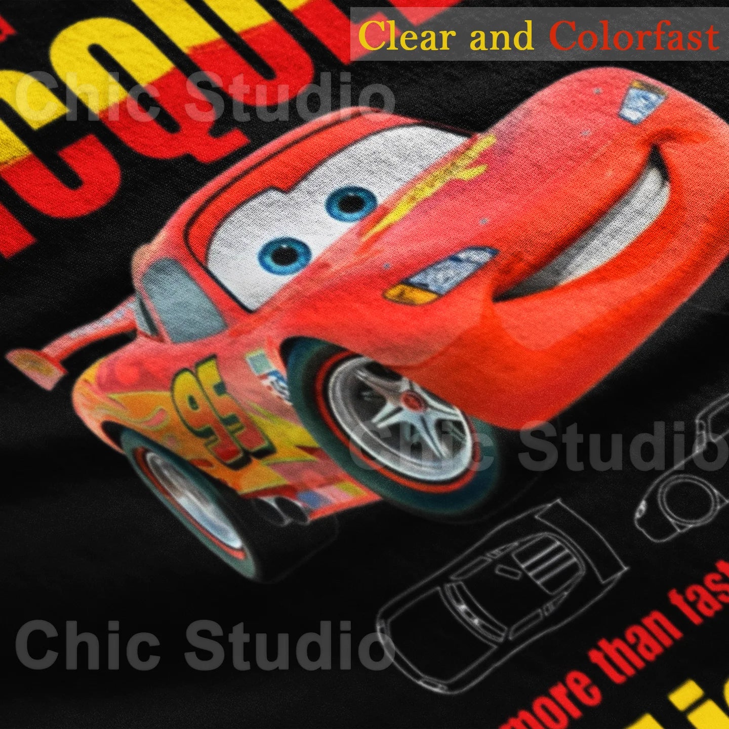 Romantic Lightning Mcqueen And Sally Matching T Shirt Outfits Double-Side Print Sally Mcqueen tshirt Tees for Couple Gifts