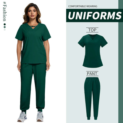 Quick Dry Operating Room Isolation Scrubs Set for Men and Women Elastic Brush Hand Workwear Special Use Clothing Factory Outlet