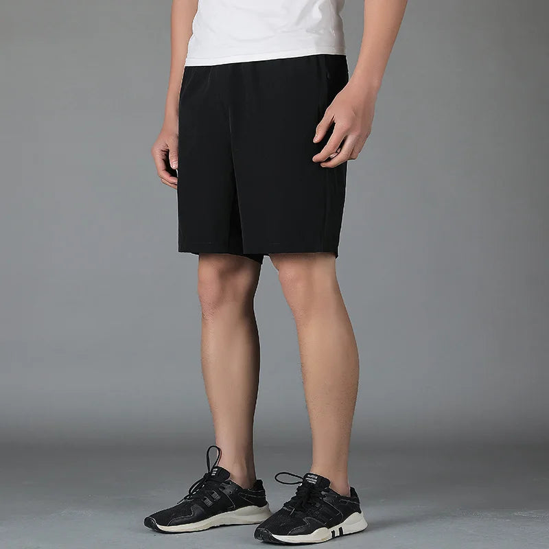 Plus Size 11XL 12XL Summer Men Solid Sport Shorts Mens Breathable Beach Shorts Men Large Quick Dry Jogger Shorts Male 9XL 10XL