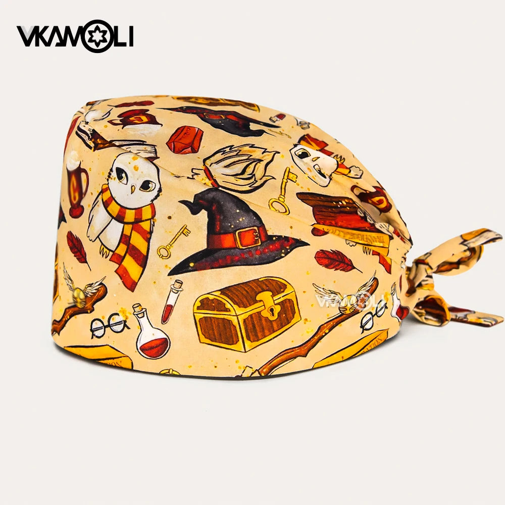 Fashionable and functional nurse accessories High-quality surgical caps for women and man in the medical field scrub cap