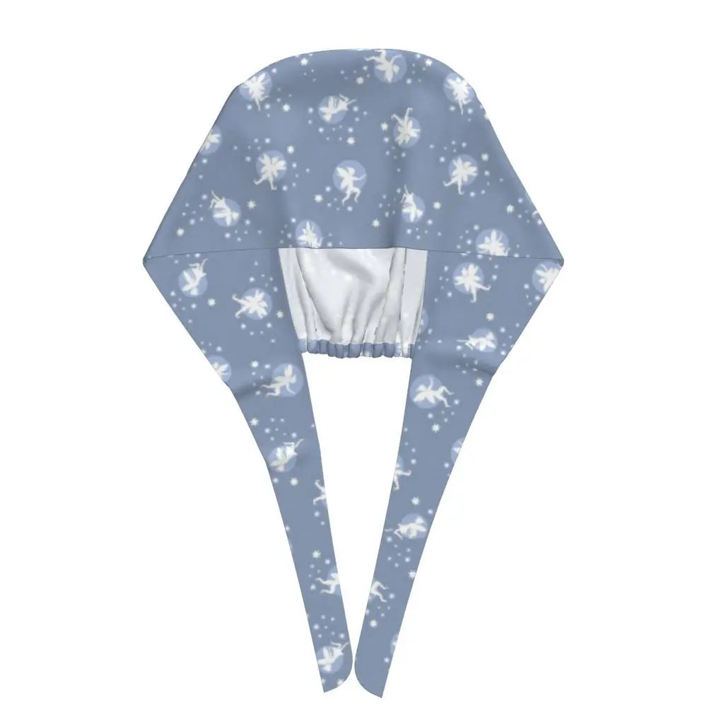 Custom Tinker Bell Breathable Nursing Work Cap Surgical Scrub Caps Unisex Nurse Medical Cap Cartoons Scrubs Hat Medical Surgical