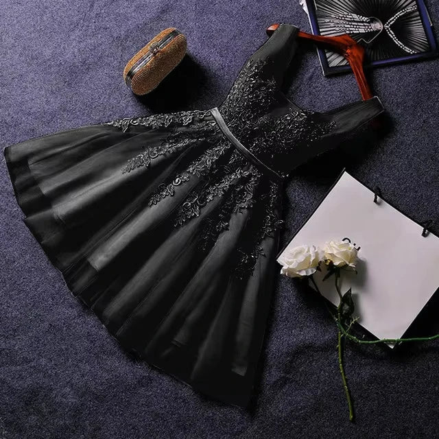 Hot Selling A-line Lace Wedding Dress Short Sleeve Appliques Princess Gown Dresses Party Prom Bridesmaid Dress Vestido De Noiva
