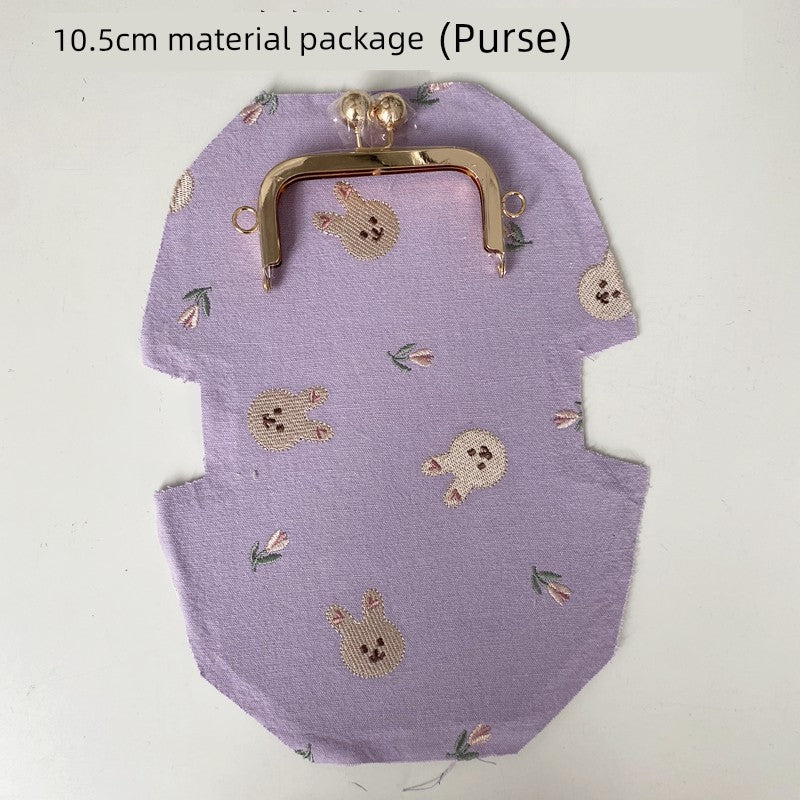 Machine Embroidery Extended Mobile Phone Bag Fabric