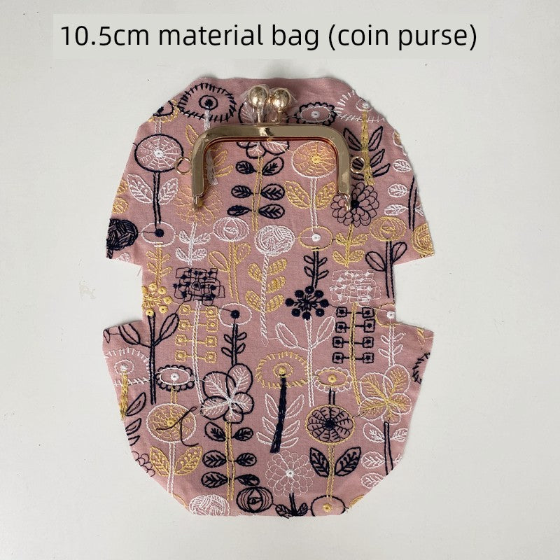 Machine Embroidery Extended Mobile Phone Bag Fabric