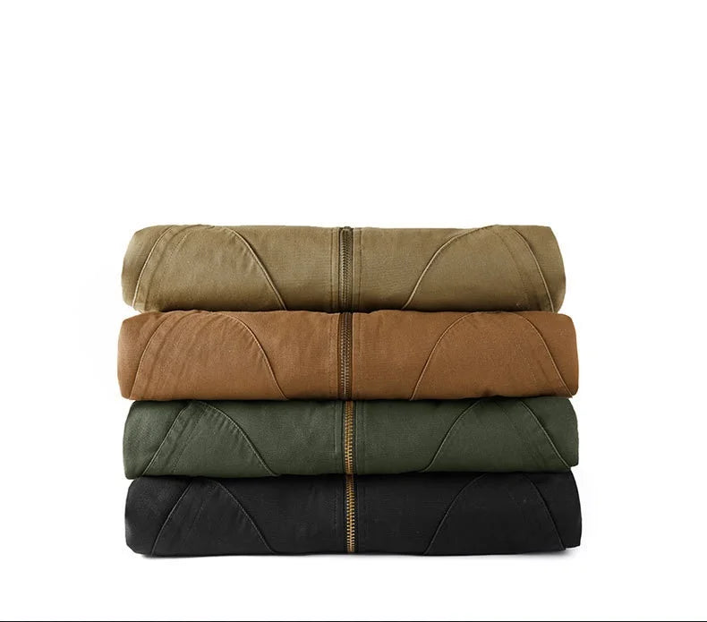 Winter Bomber Jacket 100% Cotton Hooded Warm Thick Overcoat Quilted Cotton Padded Tactical New Parkas Thermal Parkas Coats