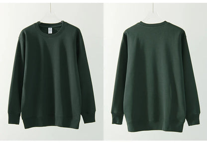 Winter Fleece Sweatshirts For Women Oversized Top Warm Pullovers Black Loose O Neck White Thick Velvet Sweatshirt Women Warm