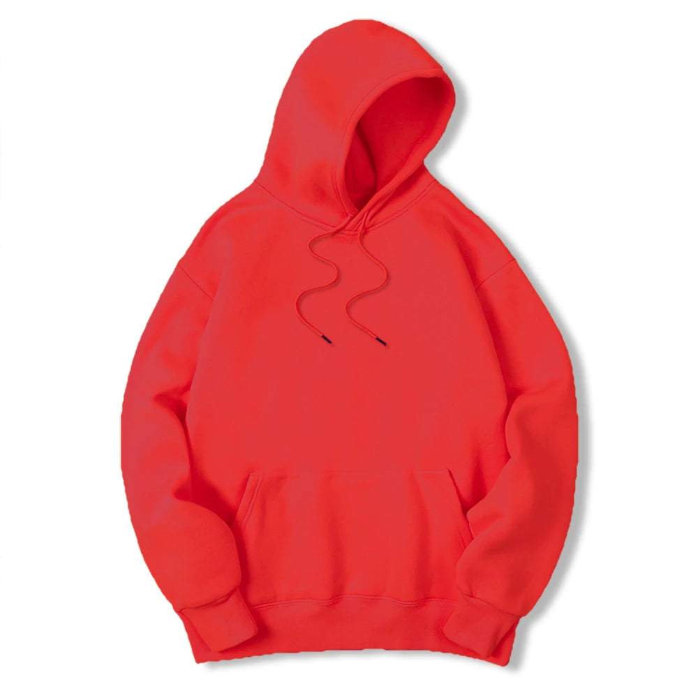 Fashion Brand Men's Hoodies New Spring Autumn Casual Hoodies Sweatshirts Men/Women Tops Candy Solid Color Hoodies Sweatshirt