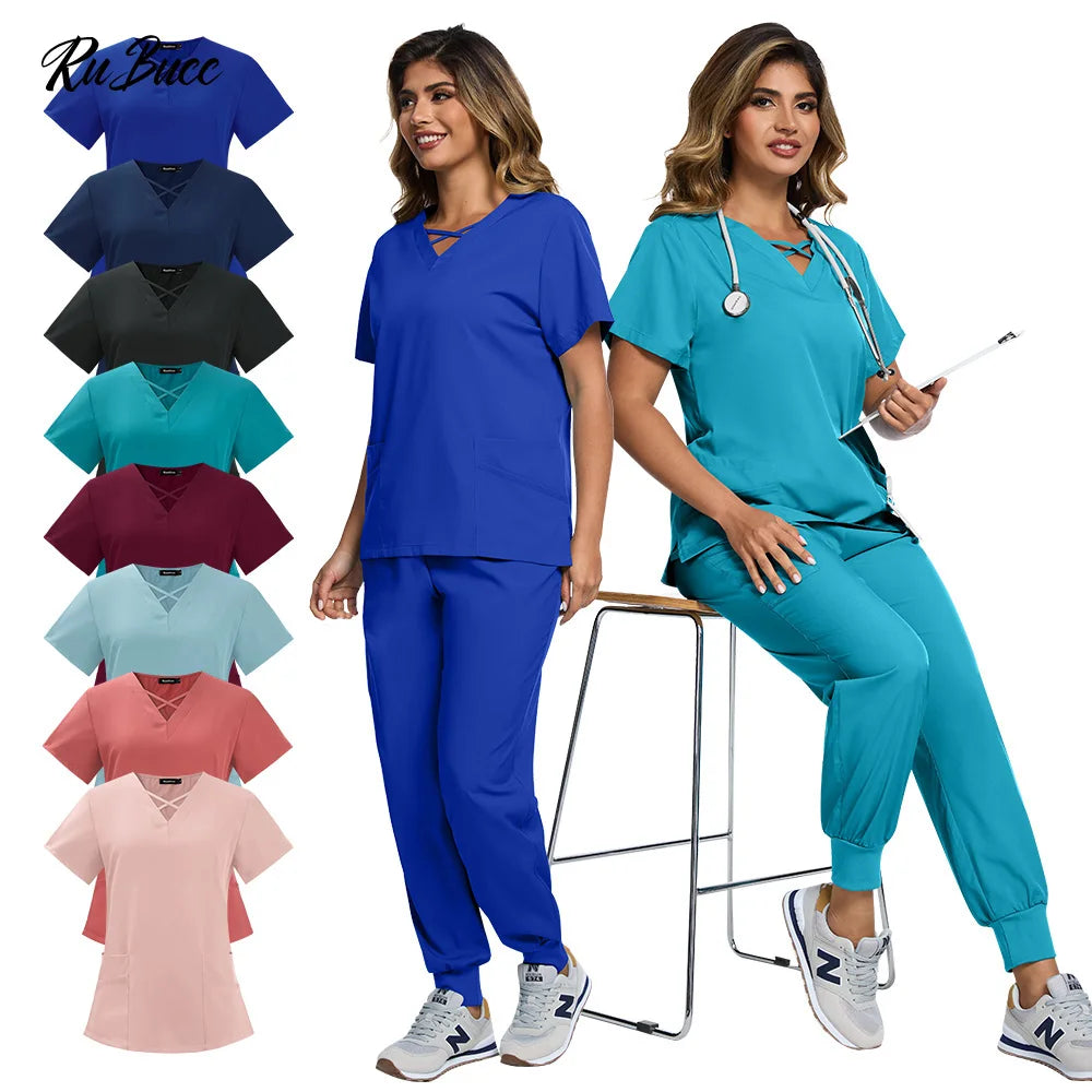 Quick Dry Operating Room Isolation Scrubs Set for Men and Women Elastic Brush Hand Workwear Special Use Clothing Factory Outlet