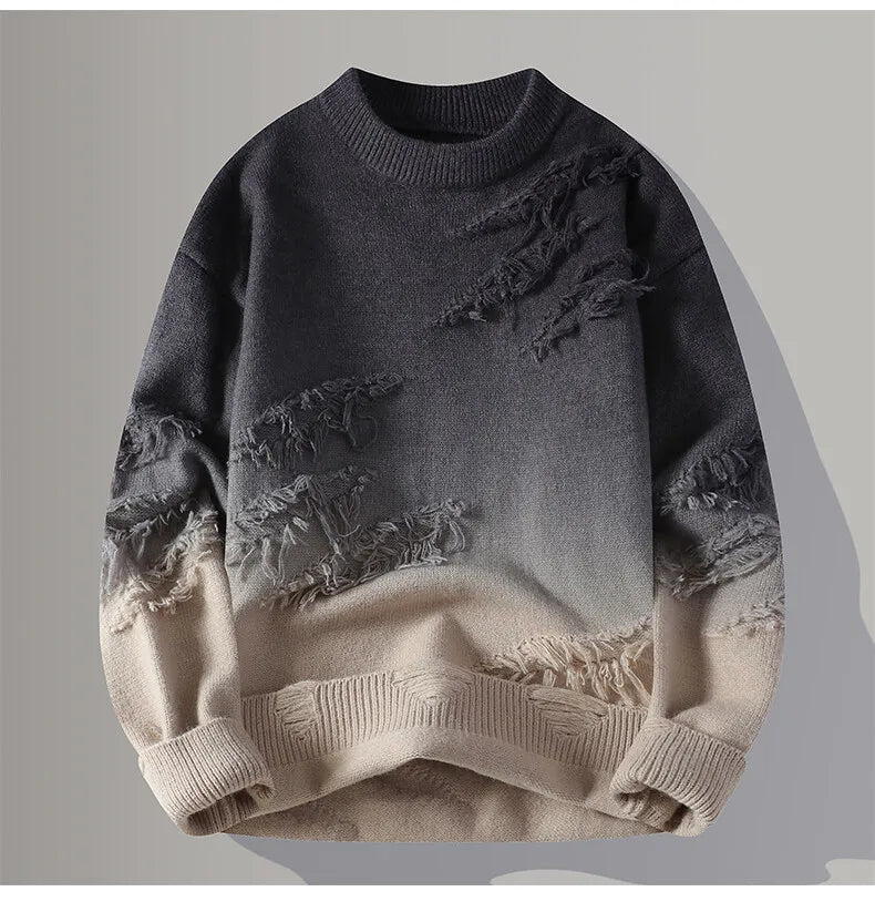 Winter Sweaters for male men thick O-neck sweater men Student youth sweaters autumn Men's wool Casual Knitwear Pullover