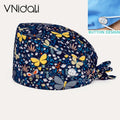 medical supplies nurse accessories nursing caps nurse hair cap surgical cap women surgery cap cartoon with button