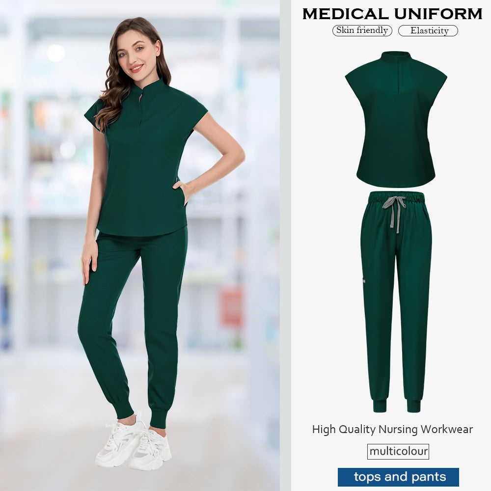 Medical Clinic Hospital Uniforms Surgical Operating Doctor Nurse Clothes Veterinary Uniform Healthcare Clinic Pharmacy Work Wear