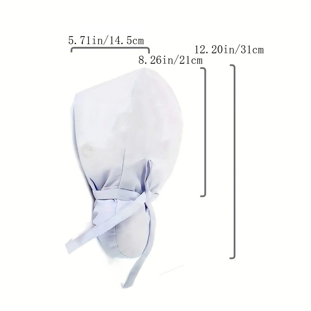 Christmas scrubs caps Pet shop hats Beauty Cleaning cap Wholesale prices cotton pet grooming nursing scrubs work cap