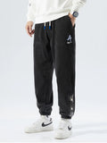 Spring Autumn Plus Size Baggy Jeans Men Hip Hop Streetwear Harem Pants Fashion Embroidery Stretch Cotton Casual Jogger Jeans 8XL