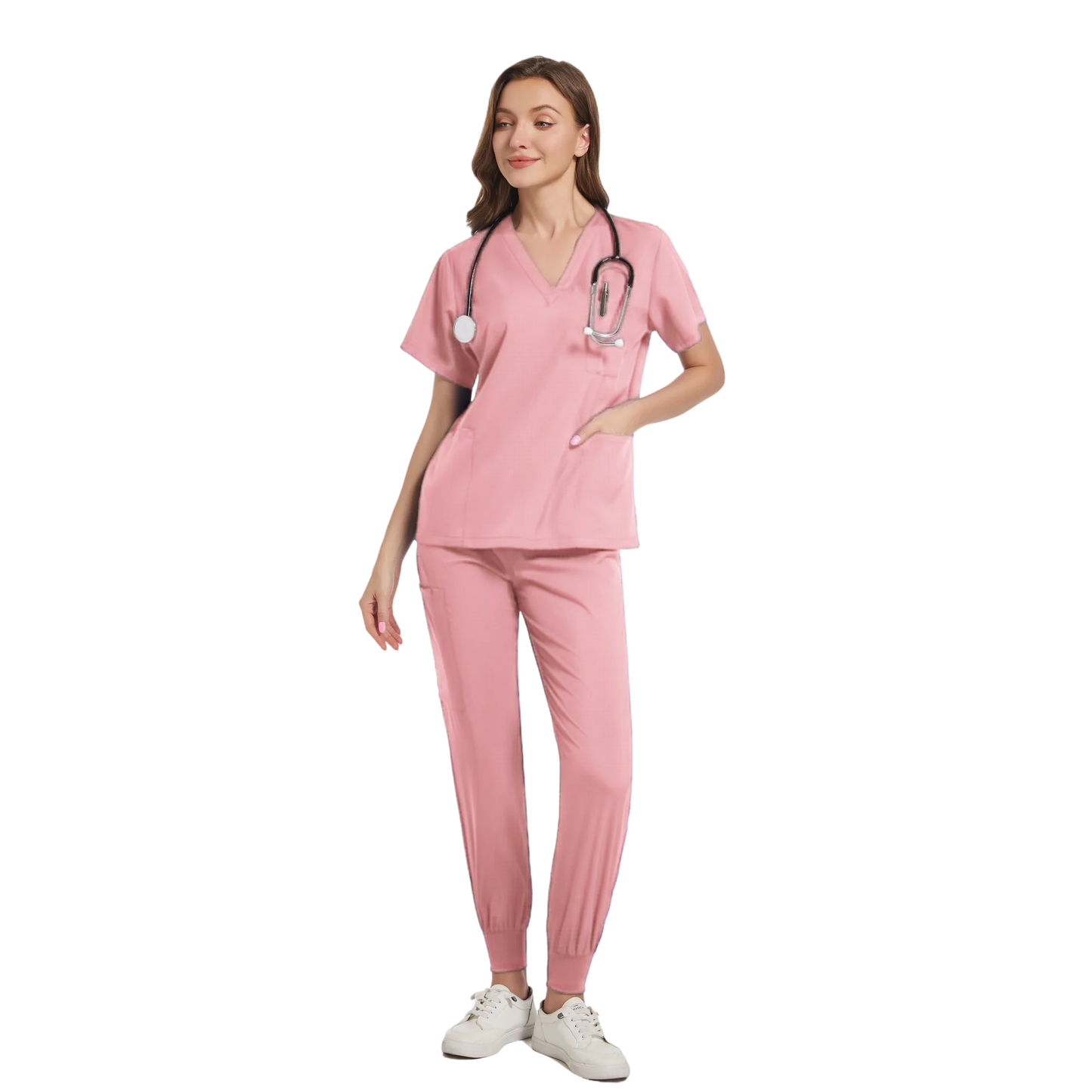Women Scrub Set Surgical Nursing Scrub Sets Hospital Uniform Medical Factory Wholesale Uniforms Womens Custom Scrubs