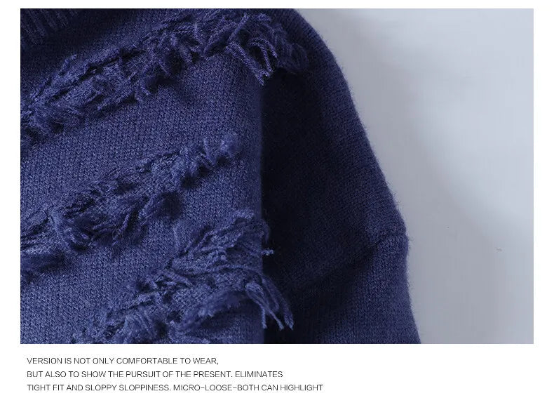 Winter Sweaters for male men thick O-neck sweater men Student youth sweaters autumn Men's wool Casual Knitwear Pullover