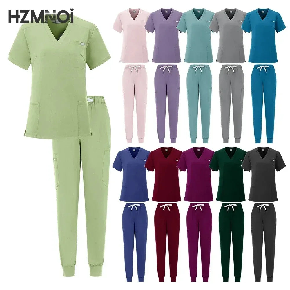 Wholesale Operating Room Medical Uniform Scrubs Hospital Working Scrubs Set Medical Supplies Nurse Dental Surgery Suit Workwear