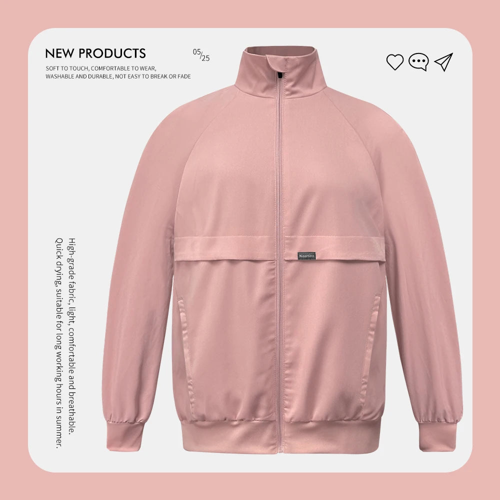 Long Sleeved Pet Scrub Jacket Outfit Surgery Doctor Nurse Coat Hospital Nursing Staff Uniforms Autumn Winter Dentistry Work Wear