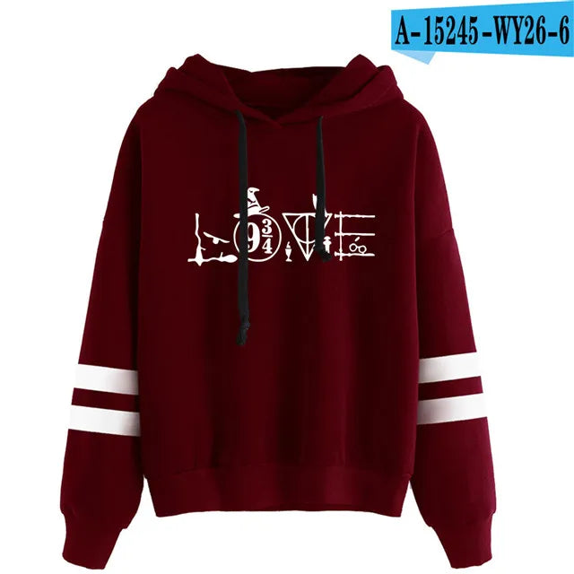 Harrys Glasses Printed Sweatshirt Hoodies Women/Men Casual Harajuku Hoodie Sweatshirts Fashion Fleece Jacket Coat Brand Clothes
