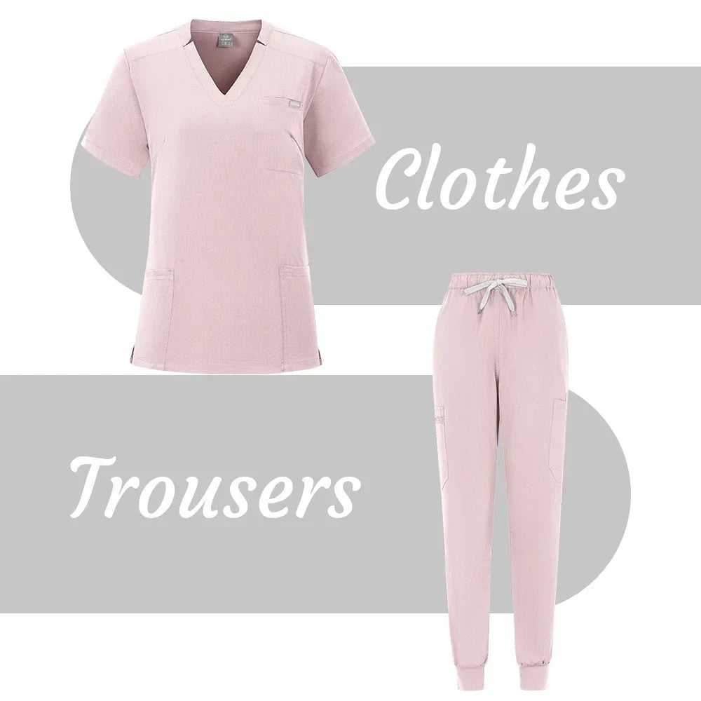 Wholesale Operating Room Medical Uniform Scrubs Hospital Working Scrubs Set Medical Supplies Nurse Dental Surgery Suit Workwear