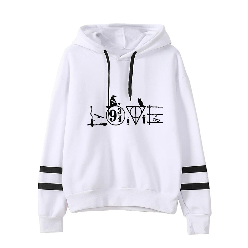 Harrys Glasses Printed Sweatshirt Hoodies Women/Men Casual Harajuku Hoodie Sweatshirts Fashion Fleece Jacket Coat Brand Clothes