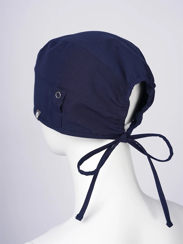 KUNGFU SCRUBS unisex scrubs cap sweat-absorbent surgical cap medical workcap nursing hats with elastic section