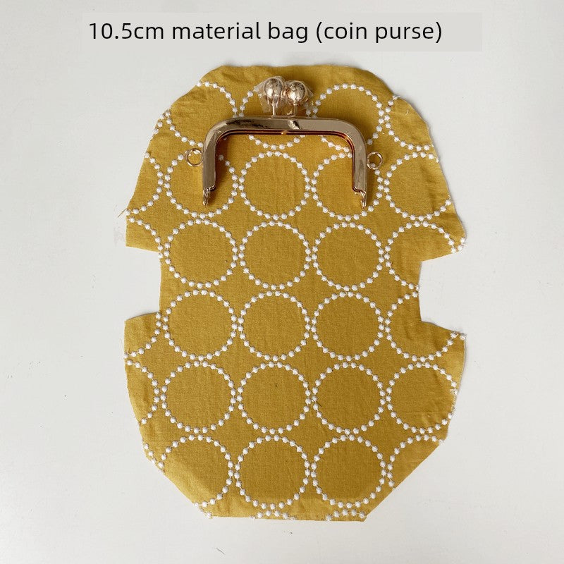 Machine Embroidery Extended Mobile Phone Bag Fabric