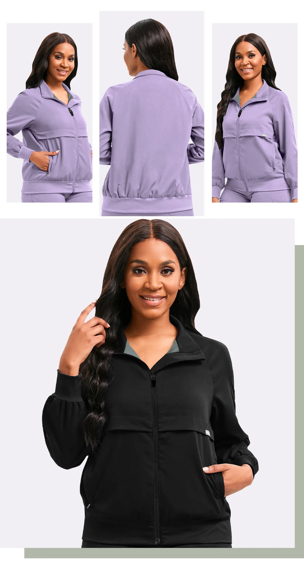 Oversized Long Sleeve Jacket With Pocket Medical Scrub Top Thick Warm Up Coat Doctor Nurse Uniform Hospital Workwear Clinic Coat