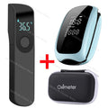 Rechargeable Fingertip Pulse Oximeter Medical Oximeter Strap Lanyard Blood Oxygen Saturation Monitor Digital LED Display Child