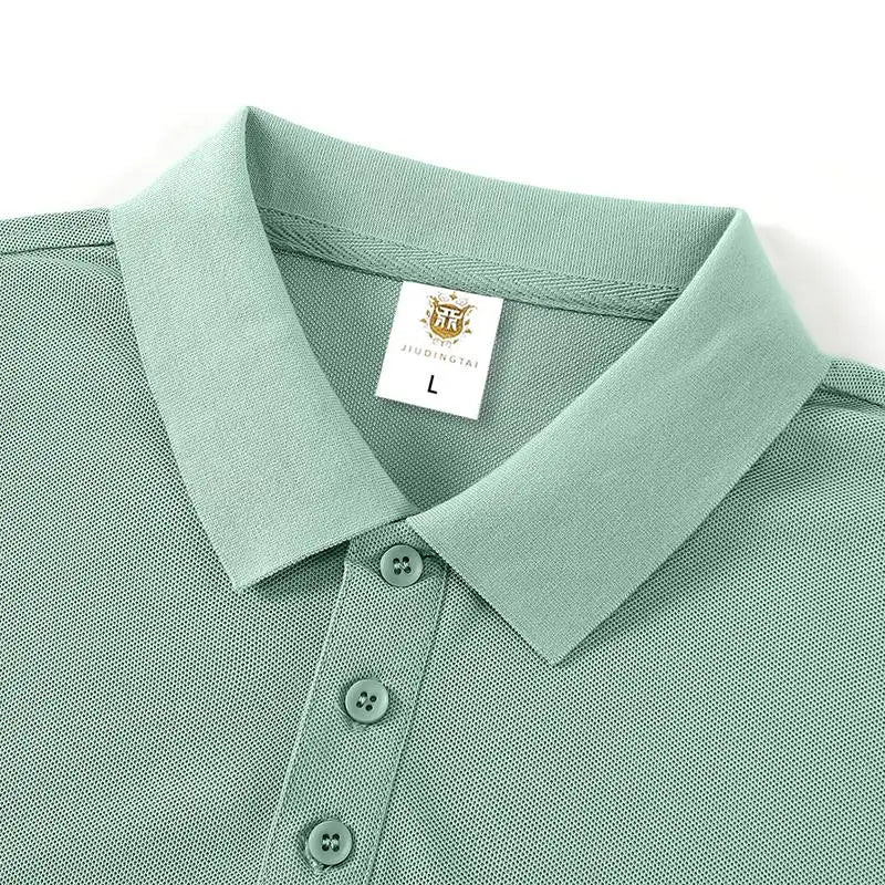 S-7XL Fashion Sportswear High Quality New-Design Men's Polos Shirts Long Sleeve 100% Cotton Casual Polos Customized Your LOGO
