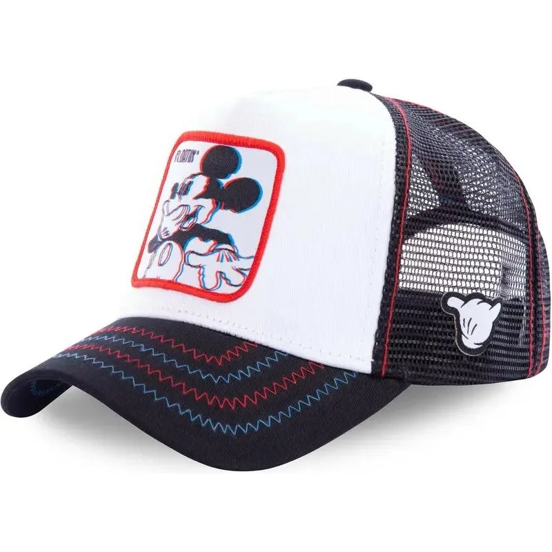 Hot Sale Unisex Anime Cartoon Cap Patch Draw Baseball Cap Men Women Trucker Hat
