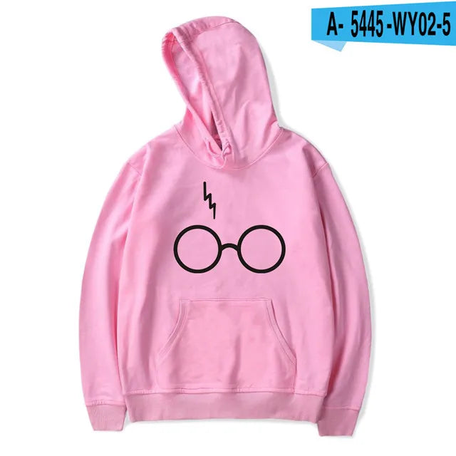 Harrys Glasses Printed Sweatshirt Hoodies Women/Men Casual Harajuku Hoodie Sweatshirts Fashion Fleece Jacket Coat Brand Clothes