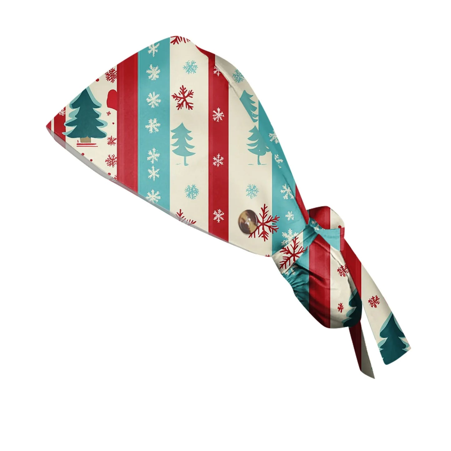 Christmas scrubs caps Pet shop hats Beauty Cleaning cap Wholesale prices cotton pet grooming nursing scrubs work cap