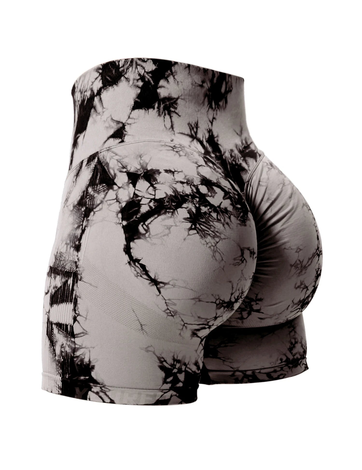 2024 Summer New 12 Color Sexy Tie Dye Shorts Woman Fitness Seamless Butt Lifting Shorts One Pieces Activewear Running Outdoors
