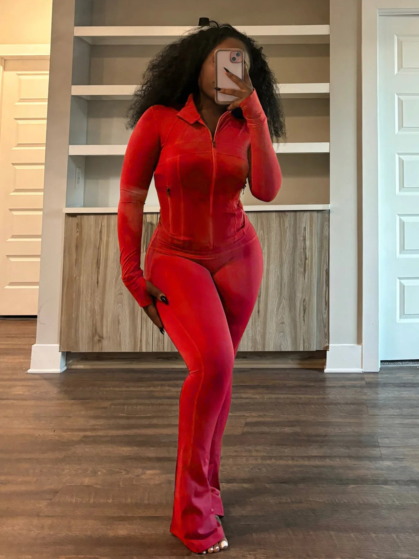 HLJ&GG Casual Solid Sporty Two Piece Sets Women Zipper Long Sleeve Slim Top And Skinny Pants Outfits Spring New 2pcs Tracksuits