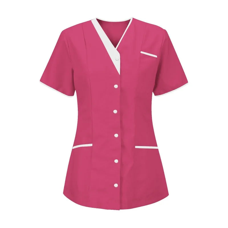 Hospital Operating Room Scrub Suit Set for Doctors and Nurses Beauty Salon Workwear
