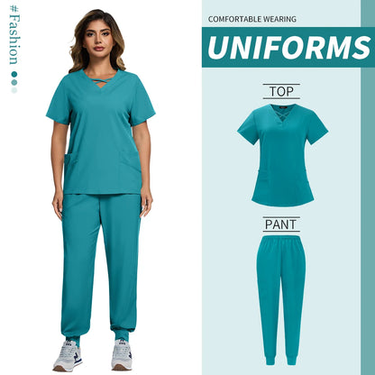 Quick Dry Operating Room Isolation Scrubs Set for Men and Women Elastic Brush Hand Workwear Special Use Clothing Factory Outlet