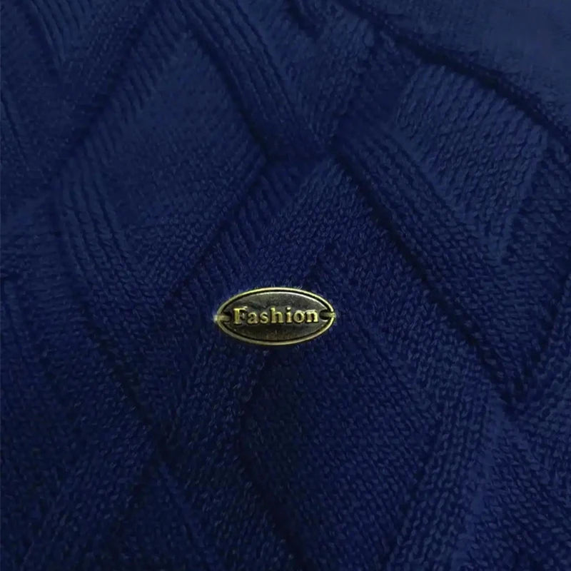 Winter High Quality Men sweater concise style knit men pullover knitwear winter crew neck knitted cotton sweater men