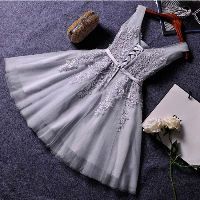 Hot Selling A-line Lace Wedding Dress Short Sleeve Appliques Princess Gown Dresses Party Prom Bridesmaid Dress Vestido De Noiva