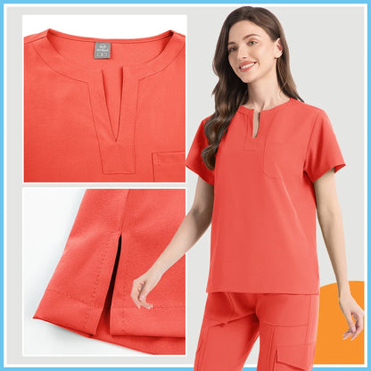 Women Scrubs Nurse Accessories Medical Uniform Unisex Slim Fit Comfort Clinical Women Operating Room Work Uniform Jogger Suit