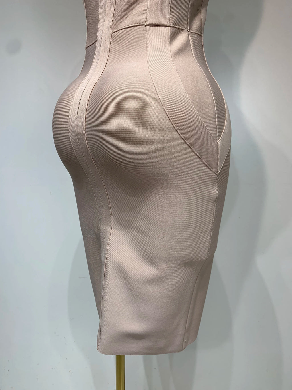 Women Sexy High Quality Celebrity Elegant Blue Bodycon Stretch Bandage Dress Nightclub Party Dress Luxury Birthday Vestidos