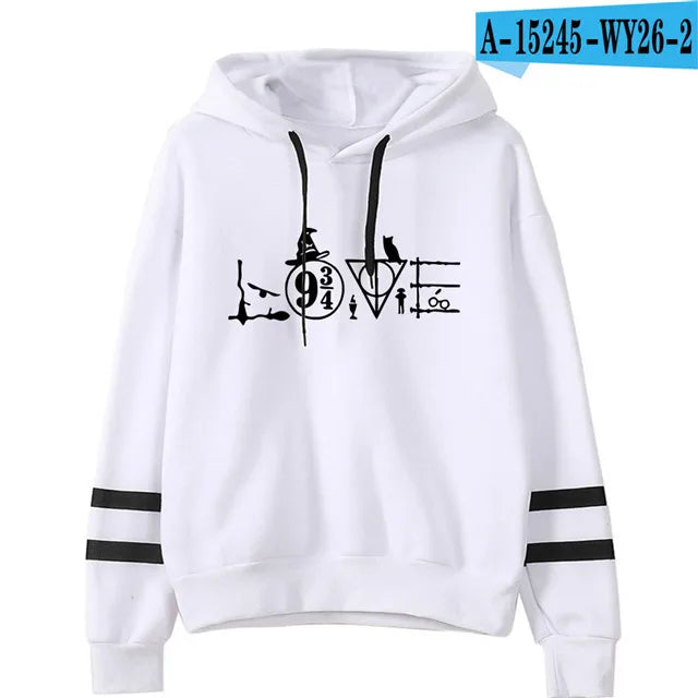Harrys Glasses Printed Sweatshirt Hoodies Women/Men Casual Harajuku Hoodie Sweatshirts Fashion Fleece Jacket Coat Brand Clothes